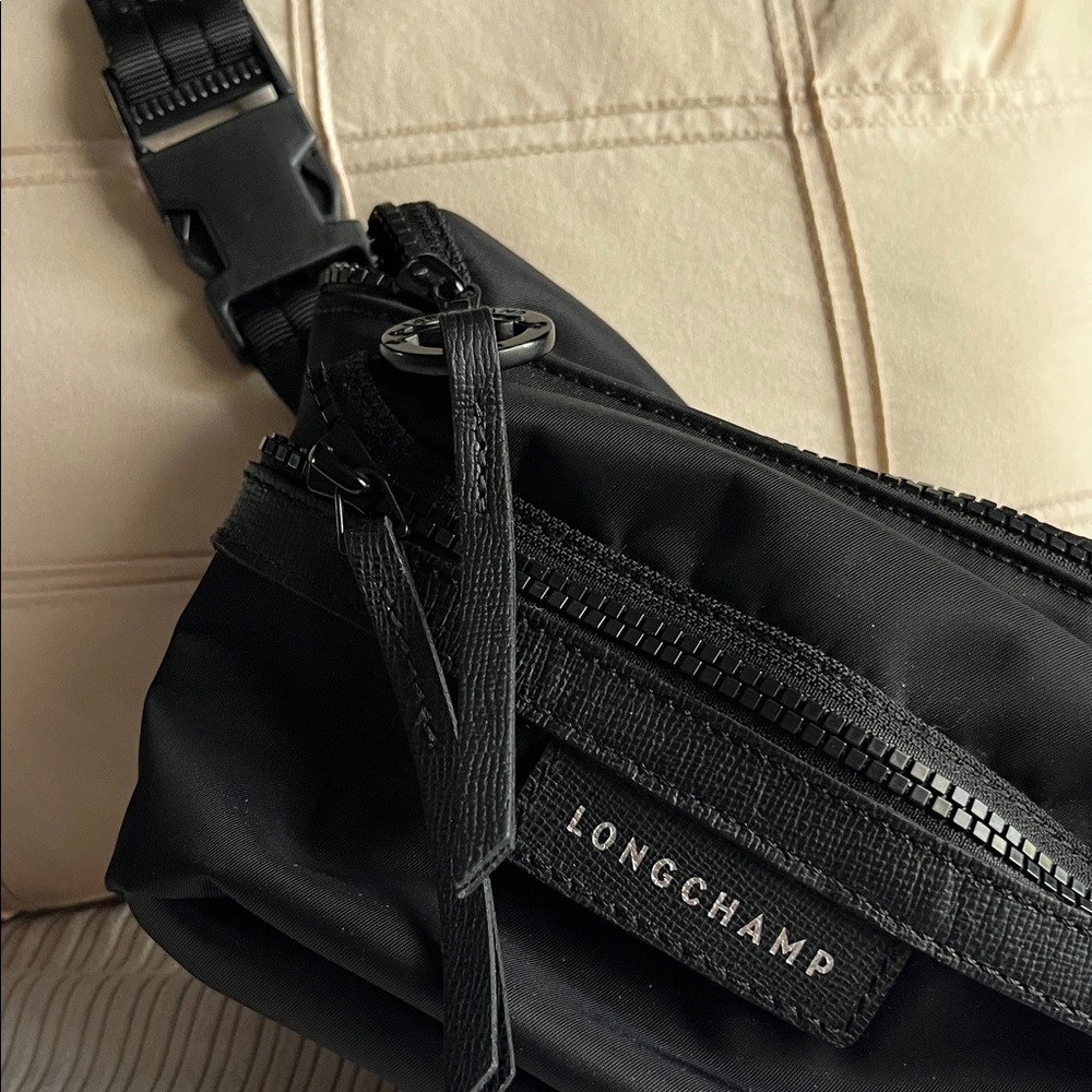 Longchamp Men's Black Belt Bag